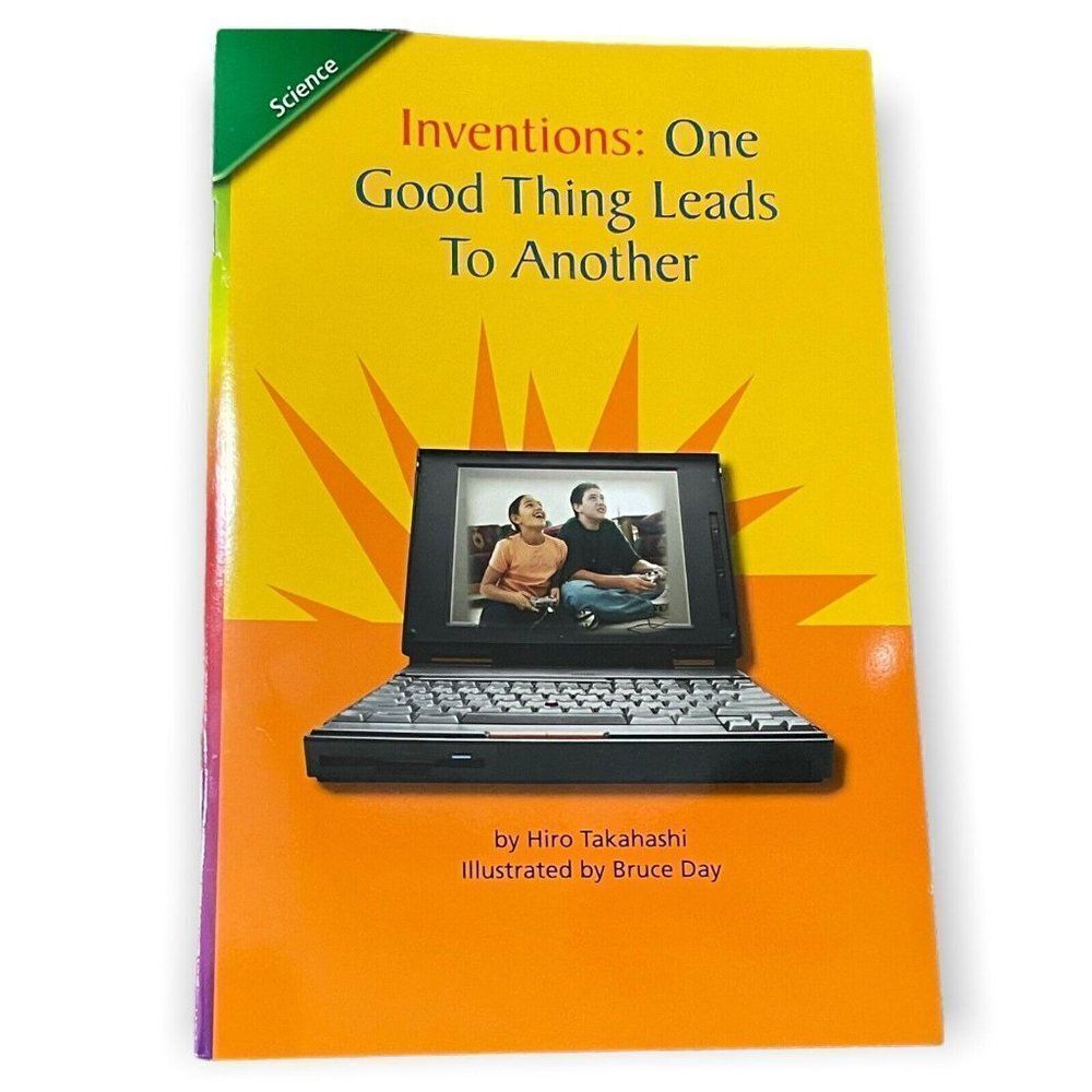 Inventions: One Good Thing Leads To Another By Hairo Takahasi Childrens Book - Picture 1 of 3